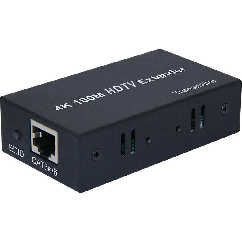 4K HDMI удлинитель 100 м футов более Cat5e Cat6 Rj45 кабель HDMI к RJ45 Ethernet удлинитель передачи для ПК ноутбуков PS4/5 HDTV мониторов
