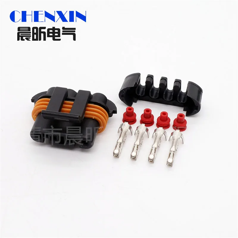 

car accessory 4 Pin 12186568 LS Series Alternator Connector Car Auto Connector For Hummer H2 6.2L Oxygen Sensor O2 Plug