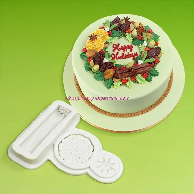 

Elegant Lemon Slices And Star Anise Dessert Fondant Molds For Baking Enthusiasts