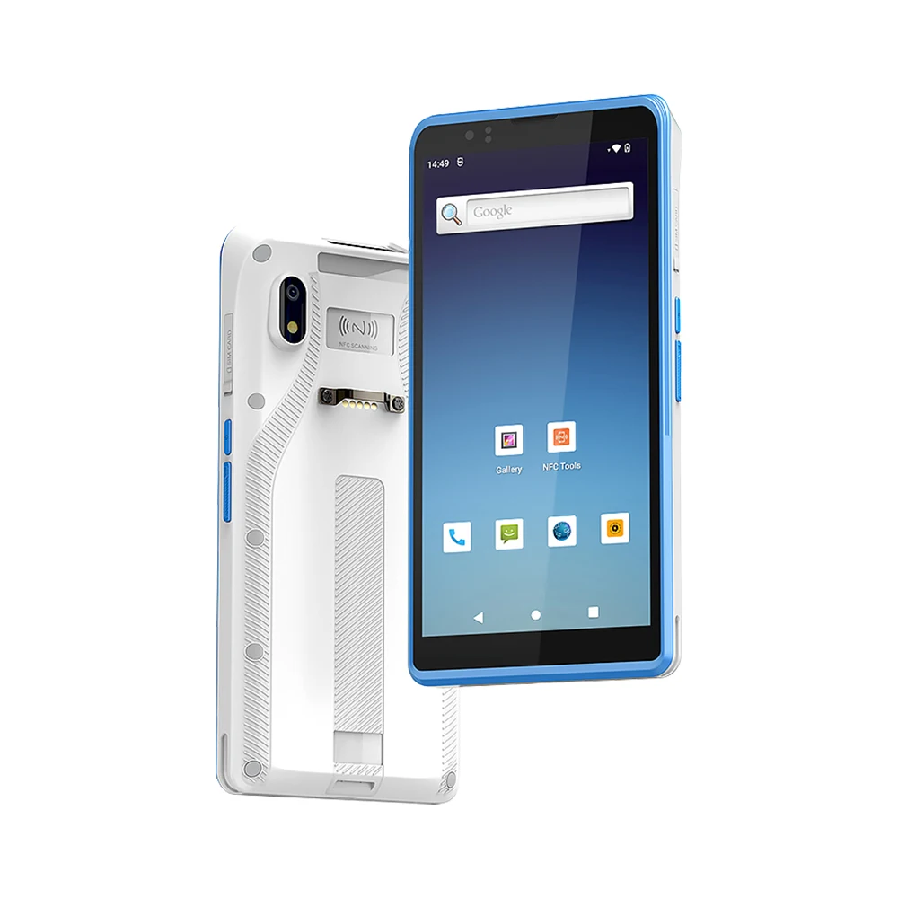 

Устройство здравоохранения Android 12 4G Wi-Fi PDA NFC 4 + 64 ГБ Прочный сборщик данных для медицинской логистики PDA603
