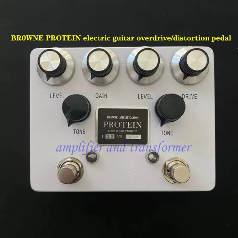 Original 1:1 clone BR0WNE PROTEIN electric guitar overdrive