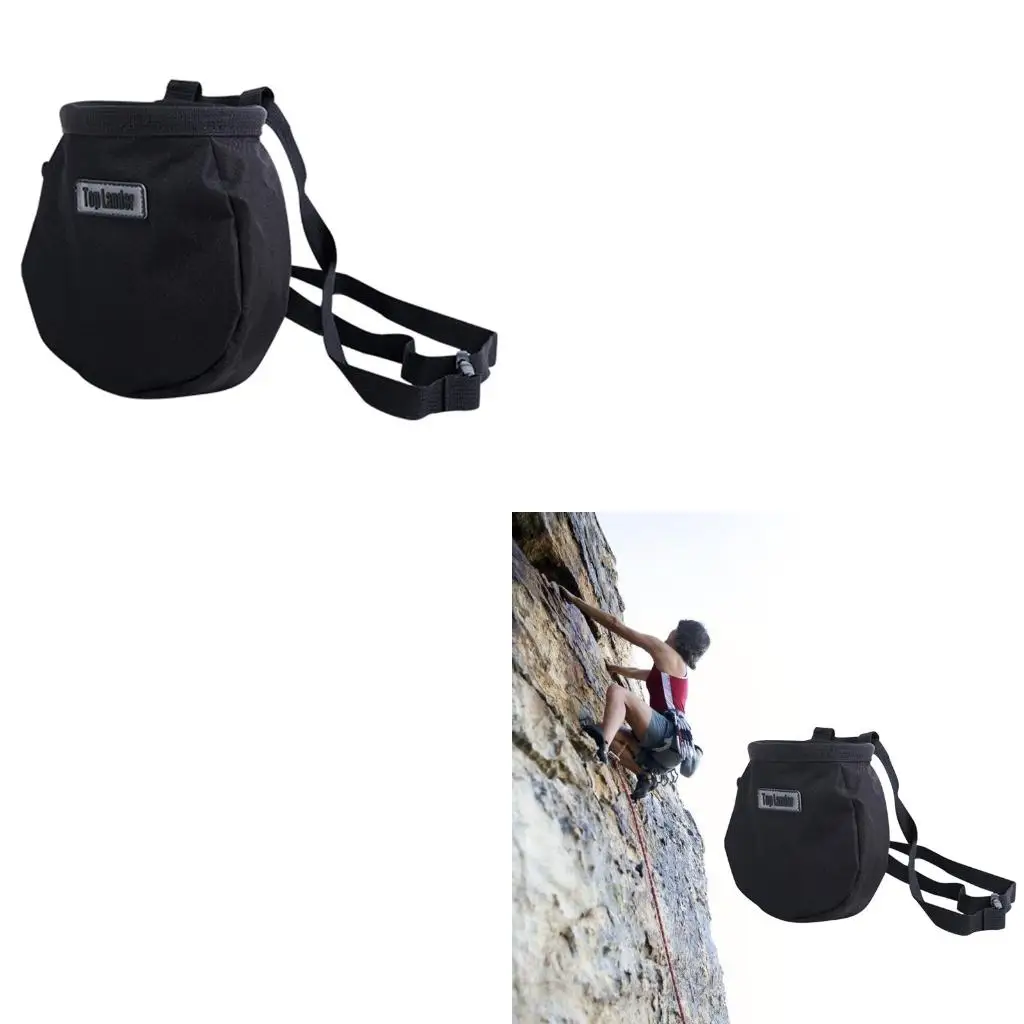 Q39E Magnesium Powder Bag Pockets Waterproof Dry Hand Powder Bag Portable Outdoor Climbing Hiking Non-Slip Powder