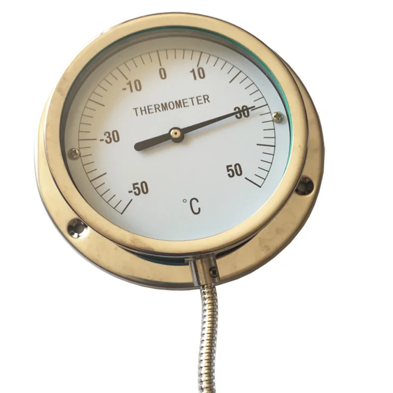 Stainless Steel Remote Reading Capillary Thermometer