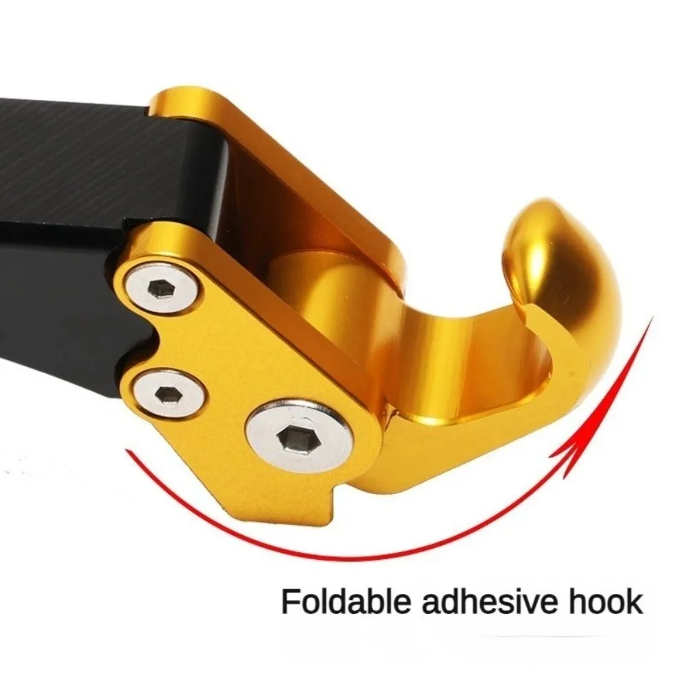 Aluminum Alloy Motorcycle Helmet Hook Extension Hook Colorful Luggage Bag Holder Easy Installation for FORZA NSS350 Forza35
