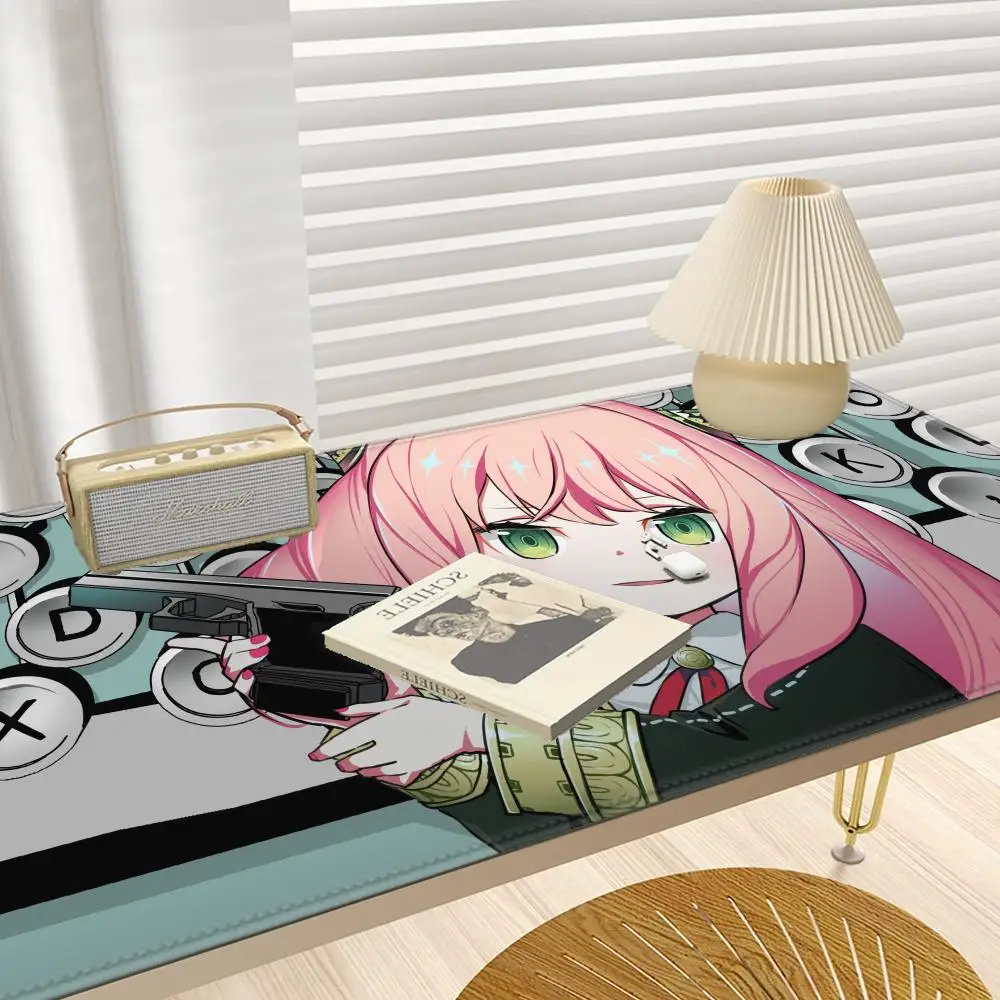 Anime Spy X Family Mouse Pad Anya Forger Loid Yor Bond Mousepad Computer Manga Keyboard Pad Large Gaming Accessories Desk Mat