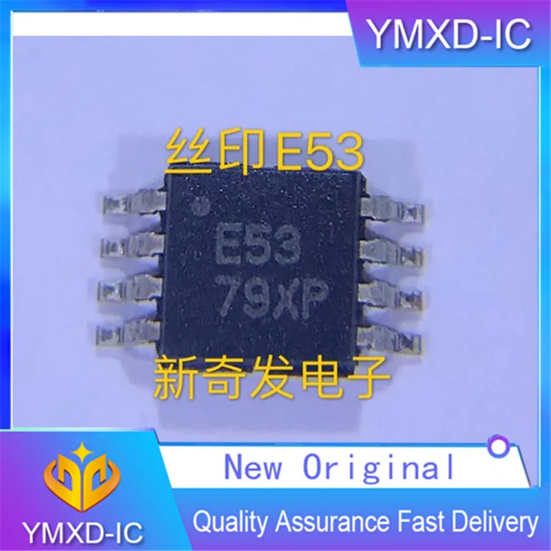 10Pcs/Lot New Original Opa2353ea Opa2353 Silk Screen E53 MSOP-8 Operational Amplifier Chip In Stock In Stock