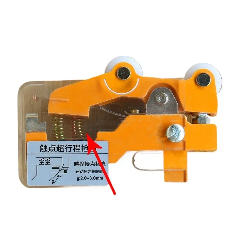 Double-wheel and single-wheel roller accessories for Hitachi TKB-1A elevator limit switch, TKB-1B floor door and 1D lobby door