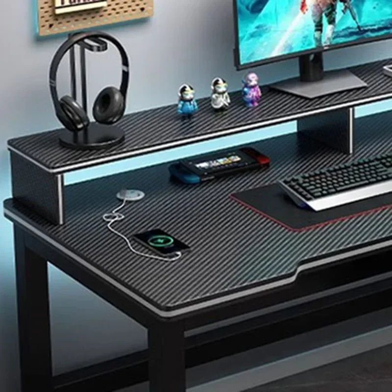 رف غرفة المعيشة مكتب مكتب تخزين الدائمة الطابق المعدني مكاتب الكمبيوتر Arbenic الأوروبي الأسود ميسا دي Escritorio الأثاث #4