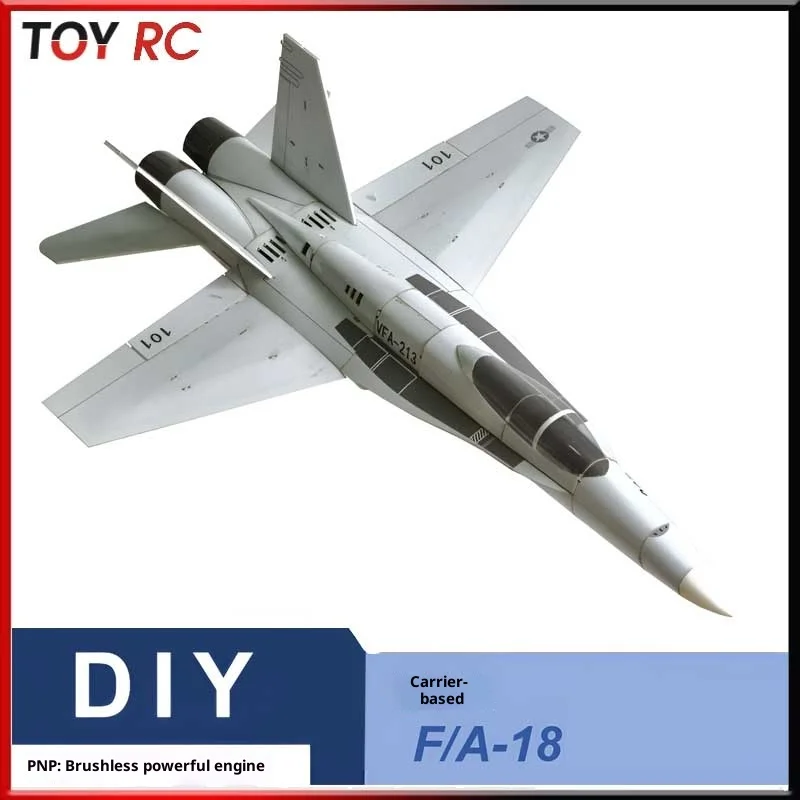 

Zhiyuan Weihang F18 Double 30 Channel Remote Control Assembly Model Aircraft Desktop Pendant Fixed Wing