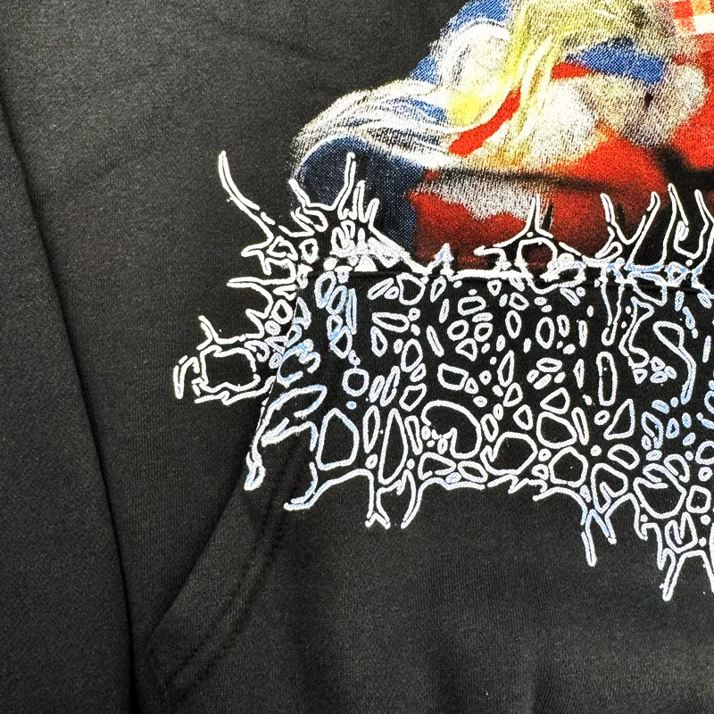 New Men DestroyLonely Pixel Lady Merch Pullover Hoodies Hoody Hooded Sweatshirts velvet Cotton Thick Fleece US N234