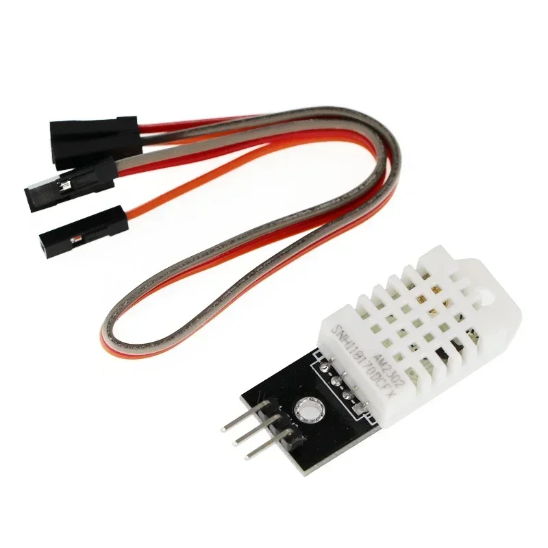 

DHT22 Single-bus digital temperature and humidity sensor AM2302 module electronic building blocks Send three Dupont wires