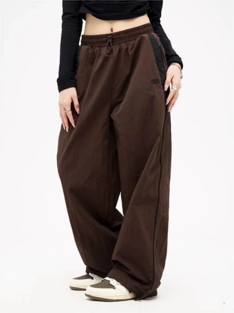 Female Retro Y2K Loose Baggy Pants Fashion Women High Waist Joggers HIp Hop Wid… - Image 6