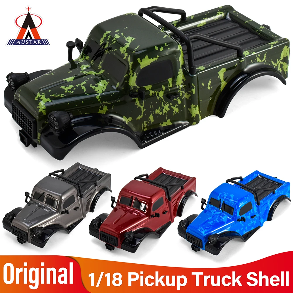 

AUSTAR RC Car Shell 1:18 Car Casing Model Car Casing Remote Control Car Parts For 1/18 RC Crawler Car Original Upgrade Parts