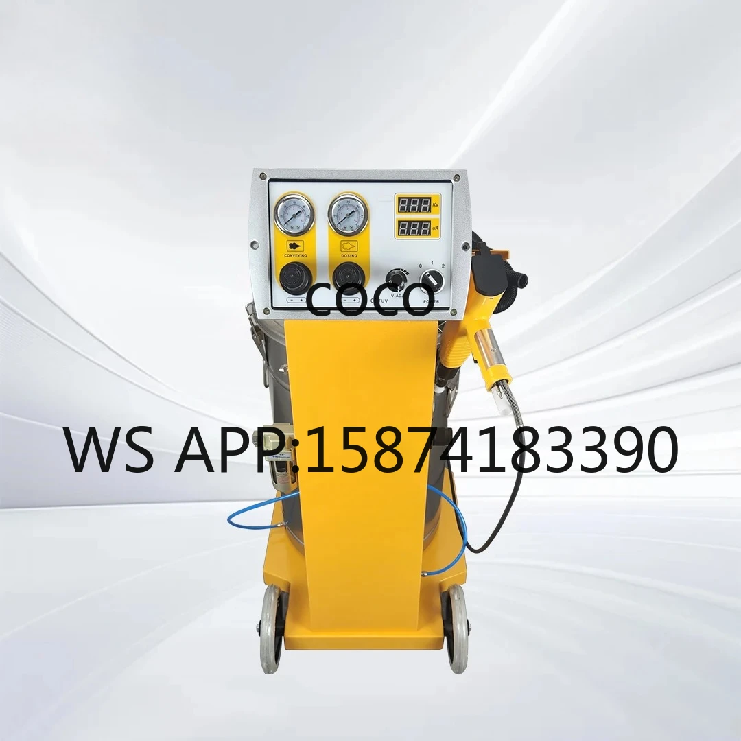 High Quality Dual Digital Display Electrostatic Powder Coating Machine Metal Spraying Equipment