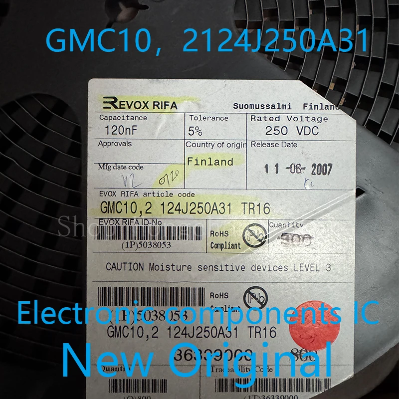 New Original GMC10，2124J250A31 GMC102124J250A31 124J High frequency capacitor 5PCS