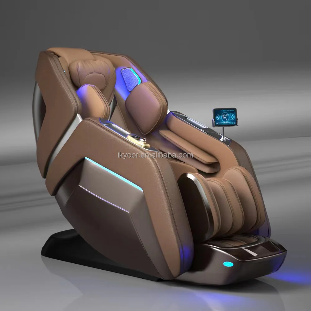 OEM Luxury Full Body 6D Zero Gravity Massage Chair Intelligent AI Voice Control Premium Factory Direct Massage Chair Massage