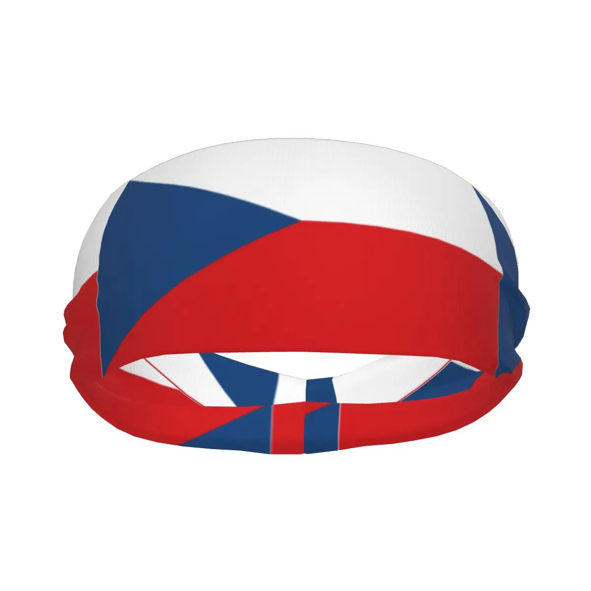 

Flag Of Czech Republic Athletic Headband Elastic Sweatbands Women Men Basketball Sports Gym Fitness Sweat Band Volleyball Tennis