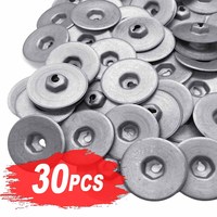 Heat Shield Nut Silver Round Bottom Plate for BMW 1 3 5 6 7 8 Series MINI Land Rover Transmission Chassis Protection