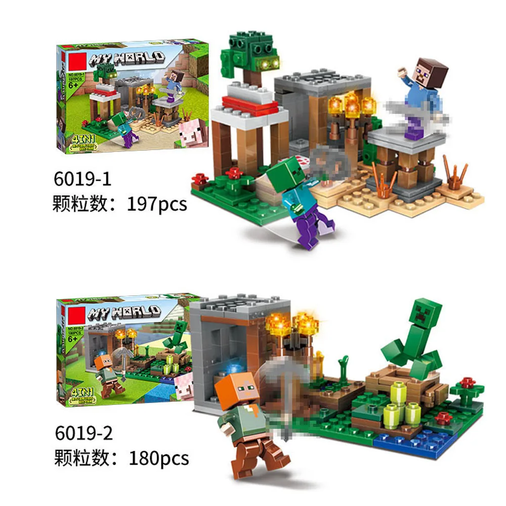 My Mini World Renzai Village Farm Is Compatible With LEGO Building Blocks Toys