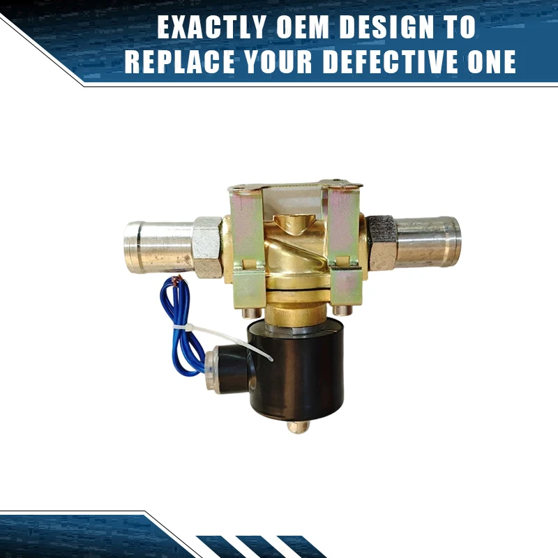 NEW Heater Solenoid Valve Heater Water Pipe Switch 2W-20 for Higer King Long Bus Parts