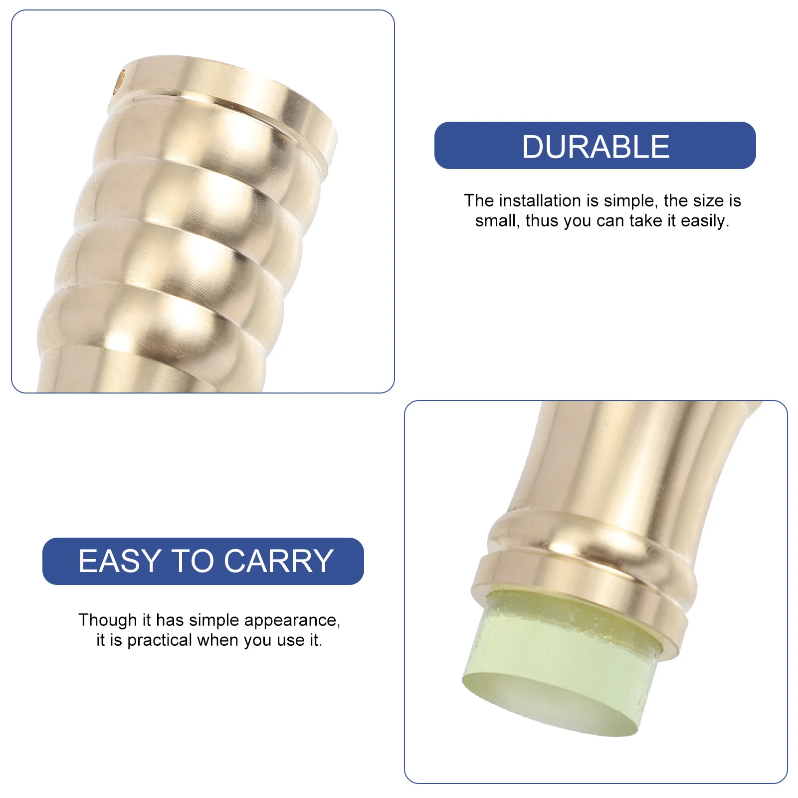 

Прочный латунный чехол для ног с тростью, противоскользящие подушечки для костылей, безопасные аксессуары для прогулок пожилых людей, чехлы для ног с костылем