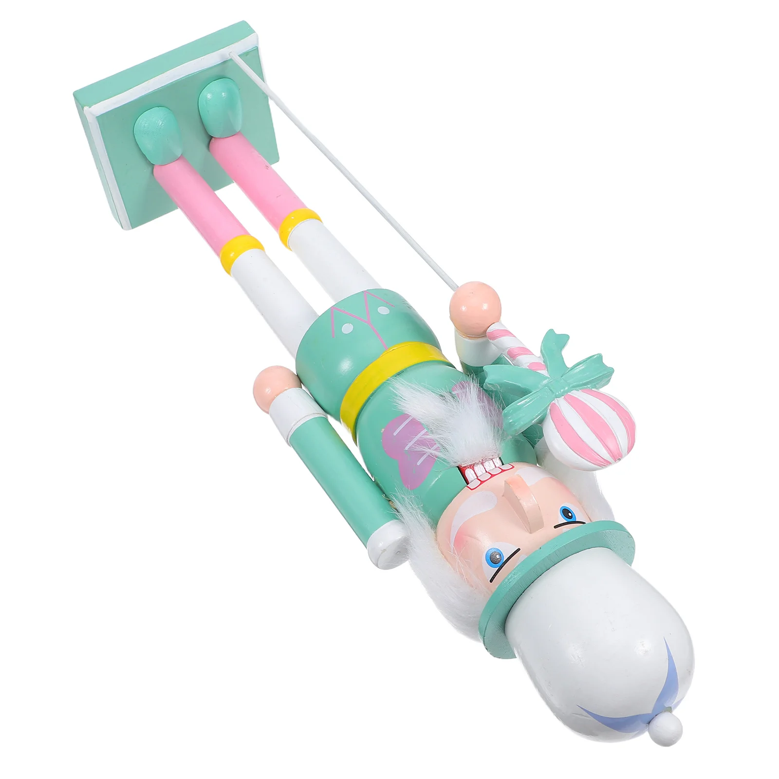 

Wooden Nutcracker Soldier Christmas Decoration Traditional Handpainted Holiday Table Mantelpiece Decor Nutcracker