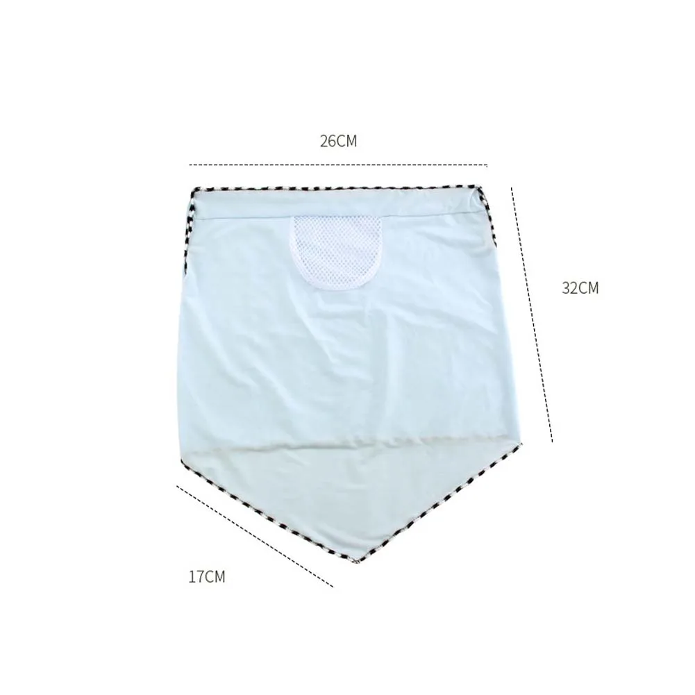 Lightweight Breathable Dew Nose Neck Protection Ice Silk Sun Protection Scarf Face Cover Mouth Mask Neck Mask