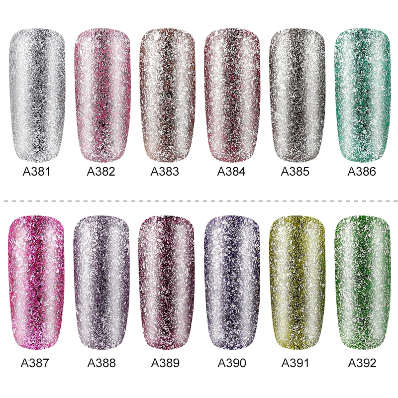 ROSALIND  Hybrid Varnishes Gel Nail Polish Set Glitter Platinum Painting Nails Art Poly UV Gellak Top Base Primer For Manicure