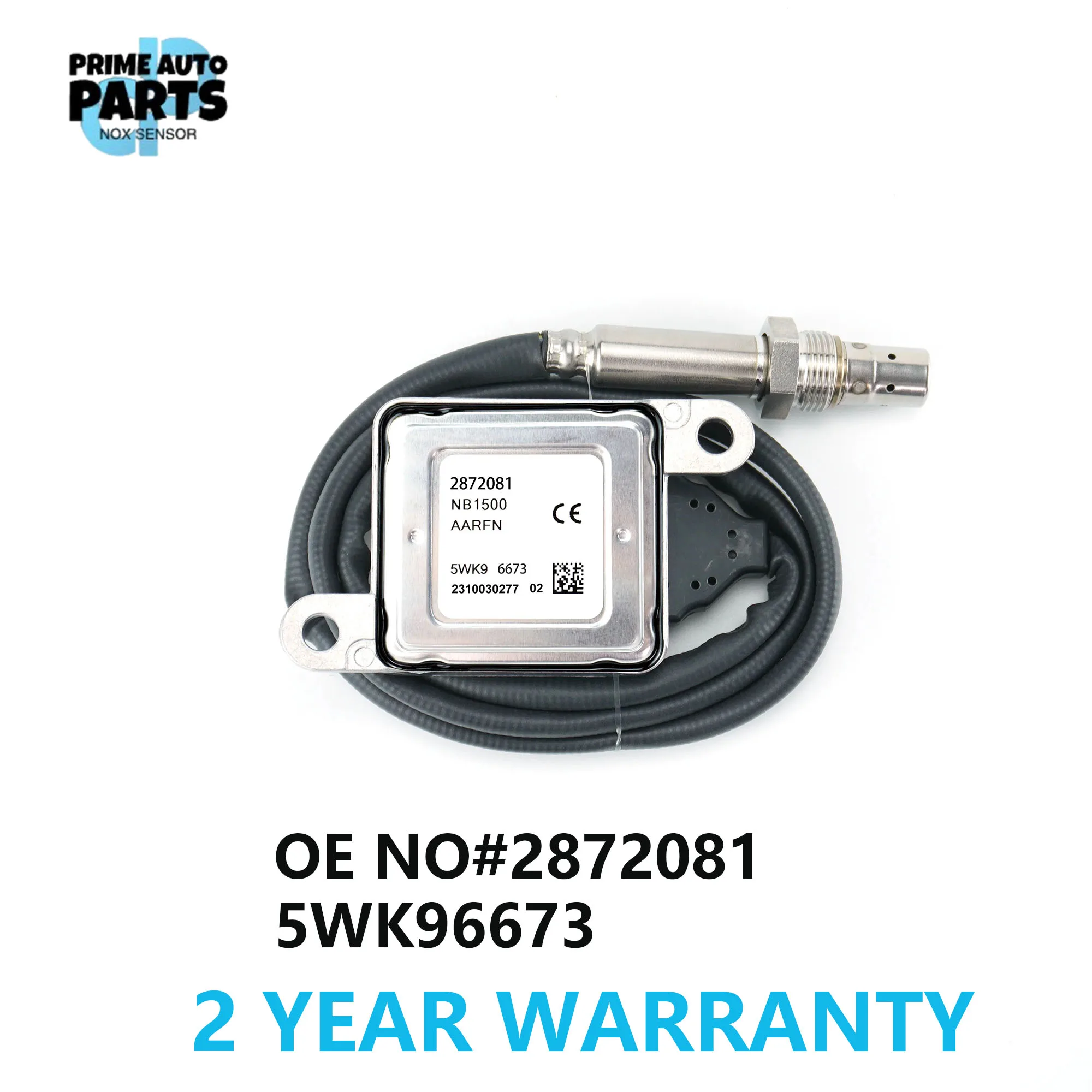 

2872081 5WK96673 Hot Sales Good Price Nitrogen Oxide Sensor 5WK 96673 For CUMMINS 2500 3500 6.7L NOx Sensor 12V