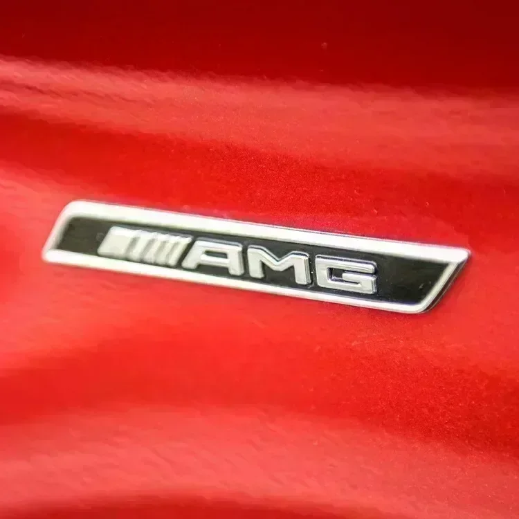 1 قطعة سيارة الجذع ملصق السيارات شارة ملصق ل AMG مرسيدس بنز W204 W124 W201 W202 W212 W220 W205 GLA CLA السيارات السلع