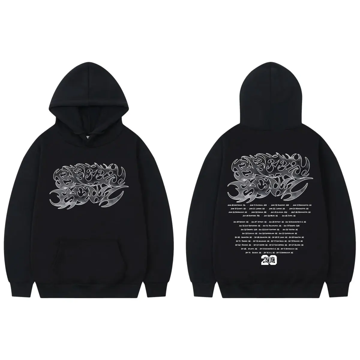 

Hot Sale Rapper Chris Brown Merch Hoodie Men's Women's Hip Hop Vintage Pullovers Fashion Casual Long Sleeve Hooded Sweatshirts