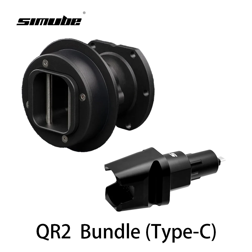 Pacote Simube Quick Release QR2, Lado da roda QR2 e Base QR2, Porta Tipo C, Em Stock