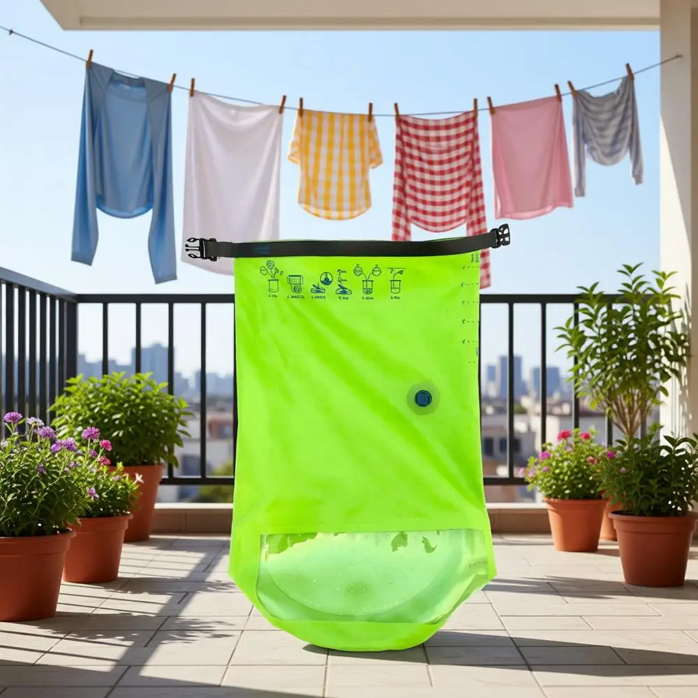 

Миниатюрная ультракомпактная стиральная машина Wash Bag — идеальна для путешествий, кемпинга и походов. | Портативная сумка-мешок для стирки и сушки