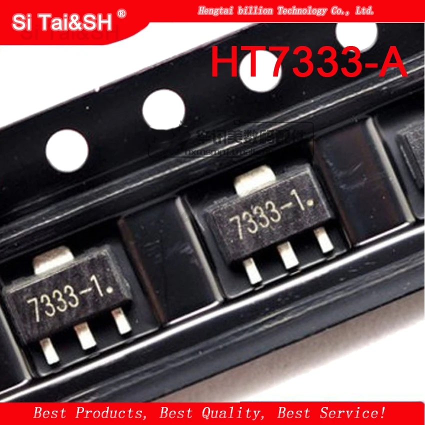 10 PZ HT7333-A SOT89 HT7333-1 SOT-89 HT7333 7333-1 SMD 7333A-1 sistema dati nuovo e originale