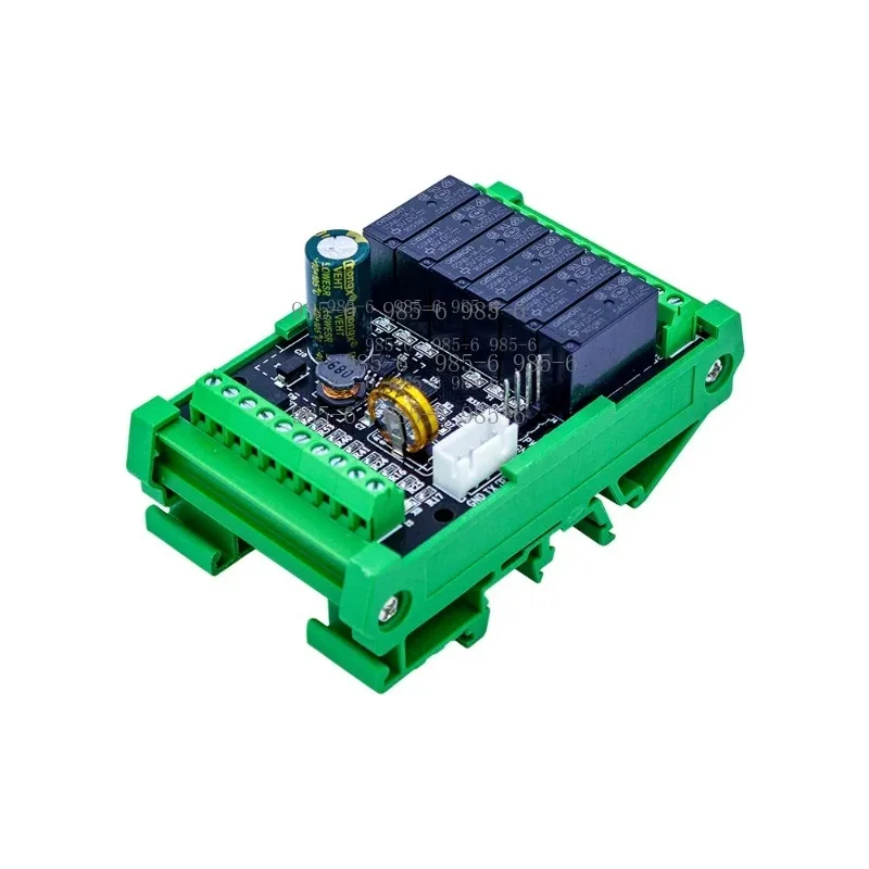 FX2N-20MR-232 PLC, DC24V,12IN/8OUT 5A relay, 2AD 0-10V & high-speed count, with case