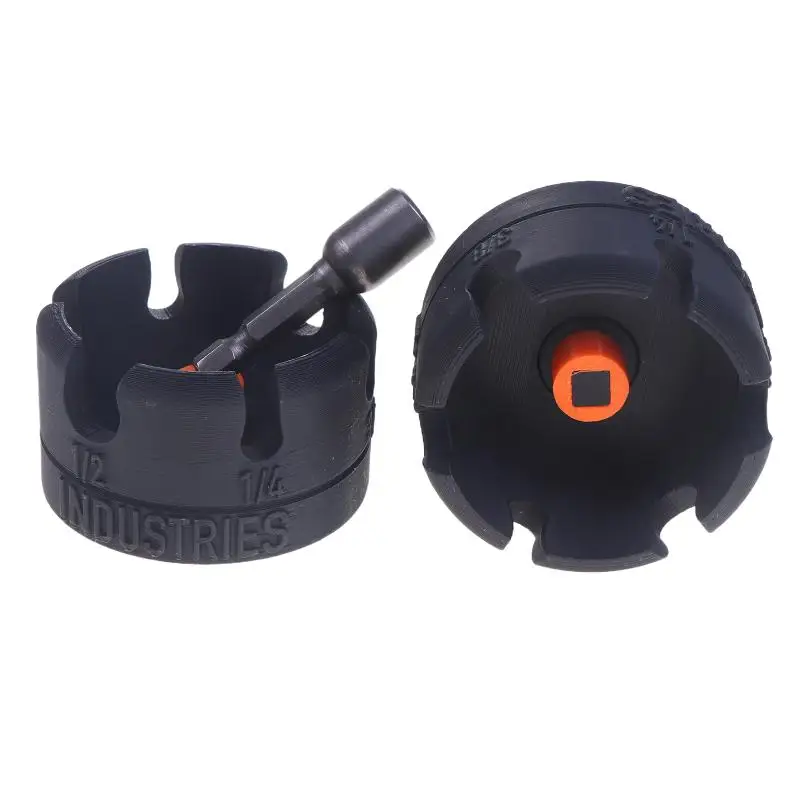 

1PC For Conduit Racks Socket Wrenches Nut Zipper Drill Attachment For Fast Nut And Bolt Removal, Nut Remover Bolt Extractor Tool