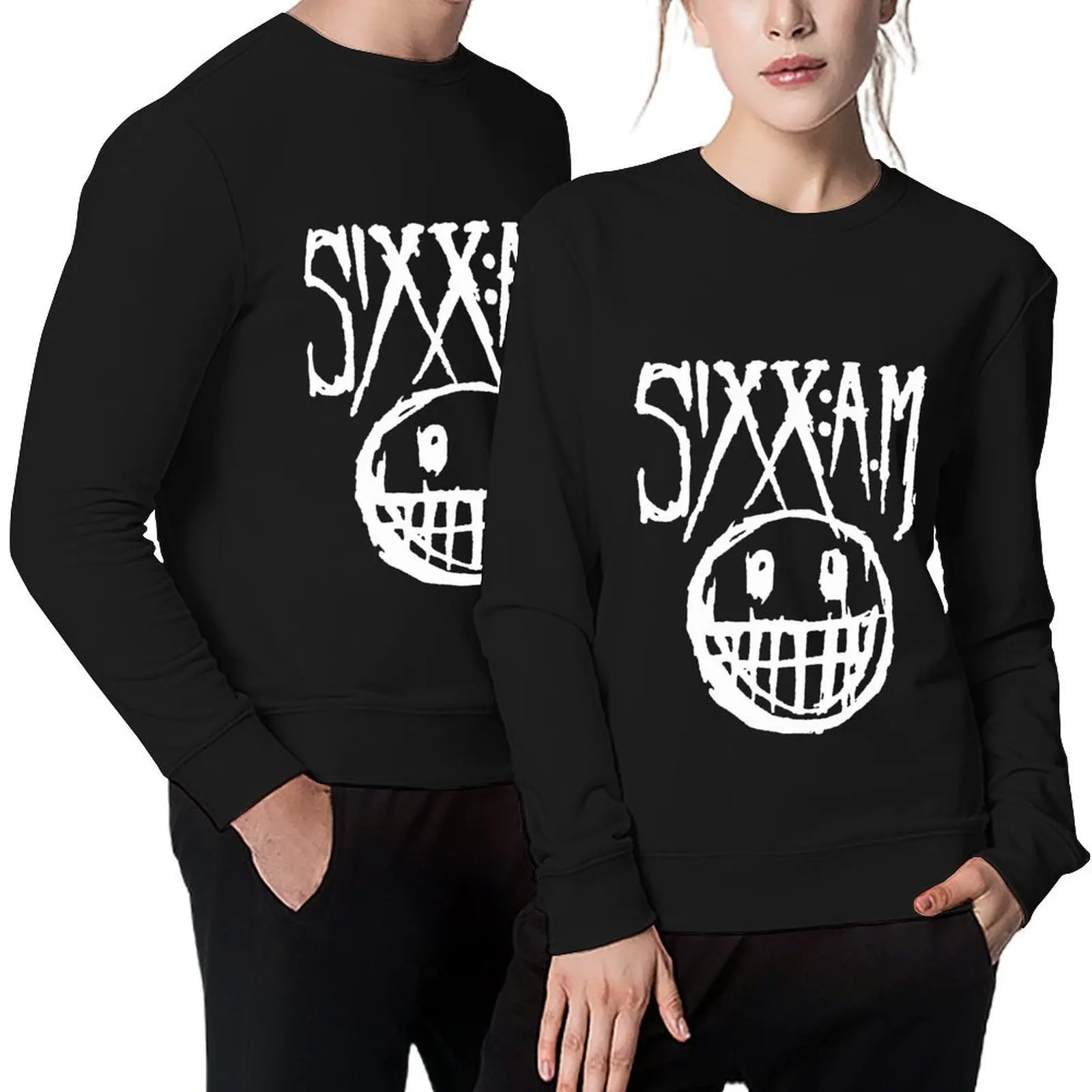 

Women Sixx AM Life Is Beautiful Live Is Beautiful Pullover korean autumn clothes autumn jacket men sweatshirt