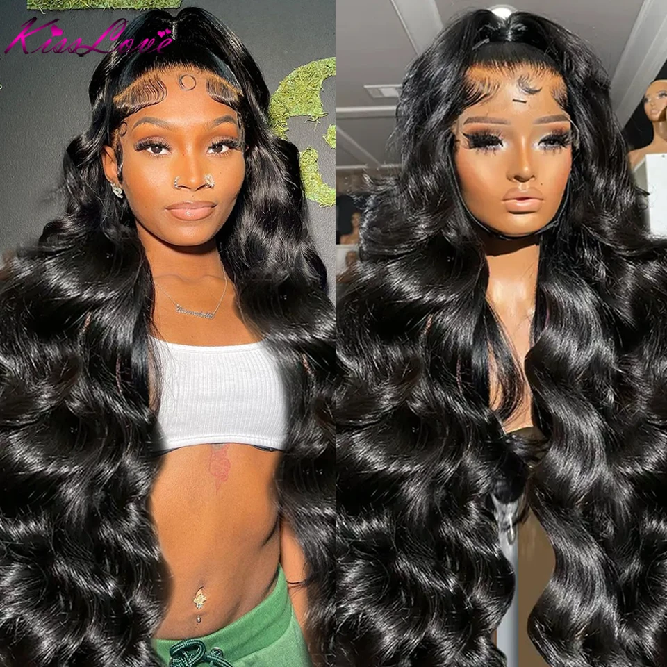 

250% Density 360 Lace Frontal Wigs Human Hair Body Wave 13x4 13x6 HD Transparent Lace Front Wigs For Women 5x5 Lace Closure Wig