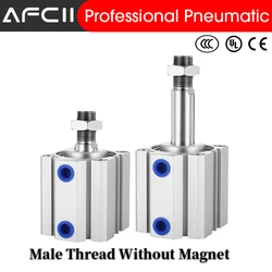 Compact Cylinder SDA-B SDA20 SDA25 SDA32 SDA40 SDA50 SDA63 Stroke 5/10/20/25/30 Double Acting Air Pneumatic Piston Cylinder