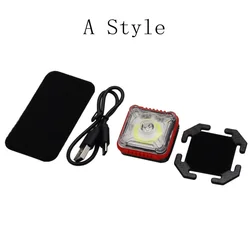 Micro linterna táctica USB recargable camping senderismo