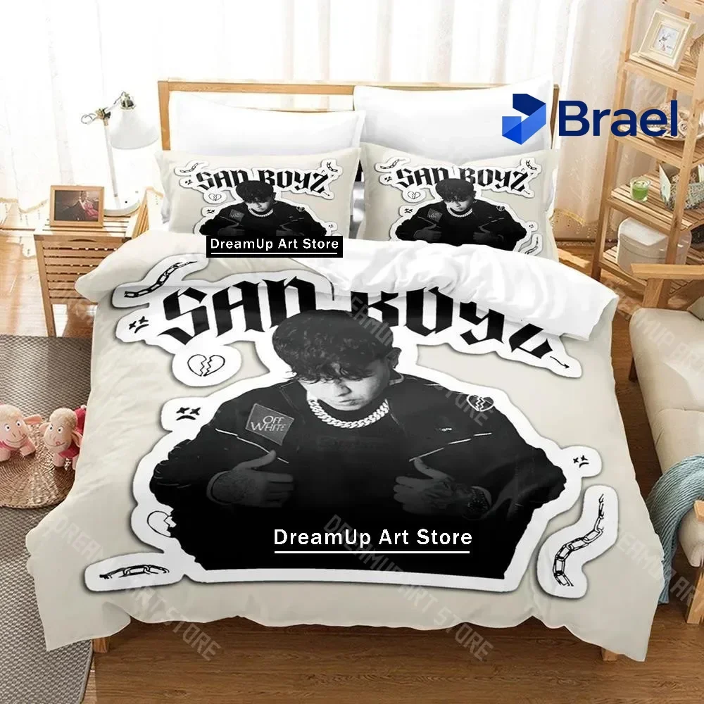 Exquisite 3D Print Junior H Sad Boyz Bedding Set Single Twin Full Queen King Size Bed Set Adult Kid Bedroom Duvetcover Sets