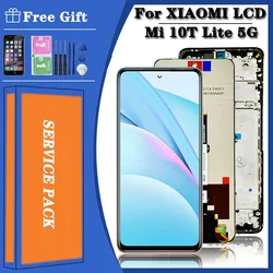 6.67''Display For Xiaomi Mi 10T Lite 5G LCD Display Touch Screen Digitizer Assembly Replacement For Mi10T Lite M2007J17G LCD