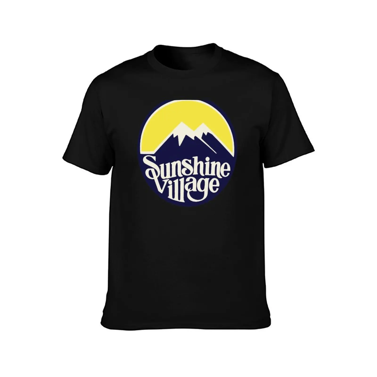 Sunshine Village Banff Vintage Ski Lake Louise T-Shirt Casual Everyday Short Sleeve T-Shirt