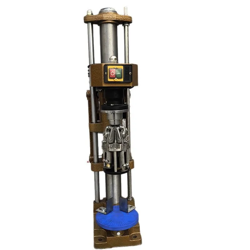 

cap sealing machine Oral liquid Juice beverage Red wine Baijiu cooking wine Glass bottle sealing machine Screw cap machine