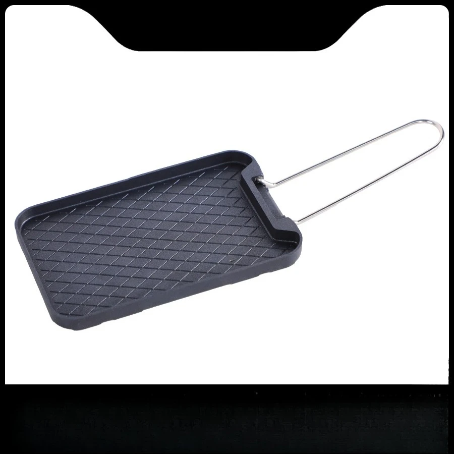 

Уличная сковорода для барбекю, кемпинга, антипригарная сковорода, противоскользящая и легко чистящаяся плита-паук, карточная плита, сковорода из алюминиевого сплава, новая