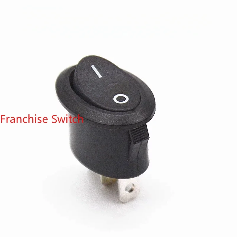 

10PCS RL3-611-G-2-BK Two-foot Oval Original L Ship Switch Rocker