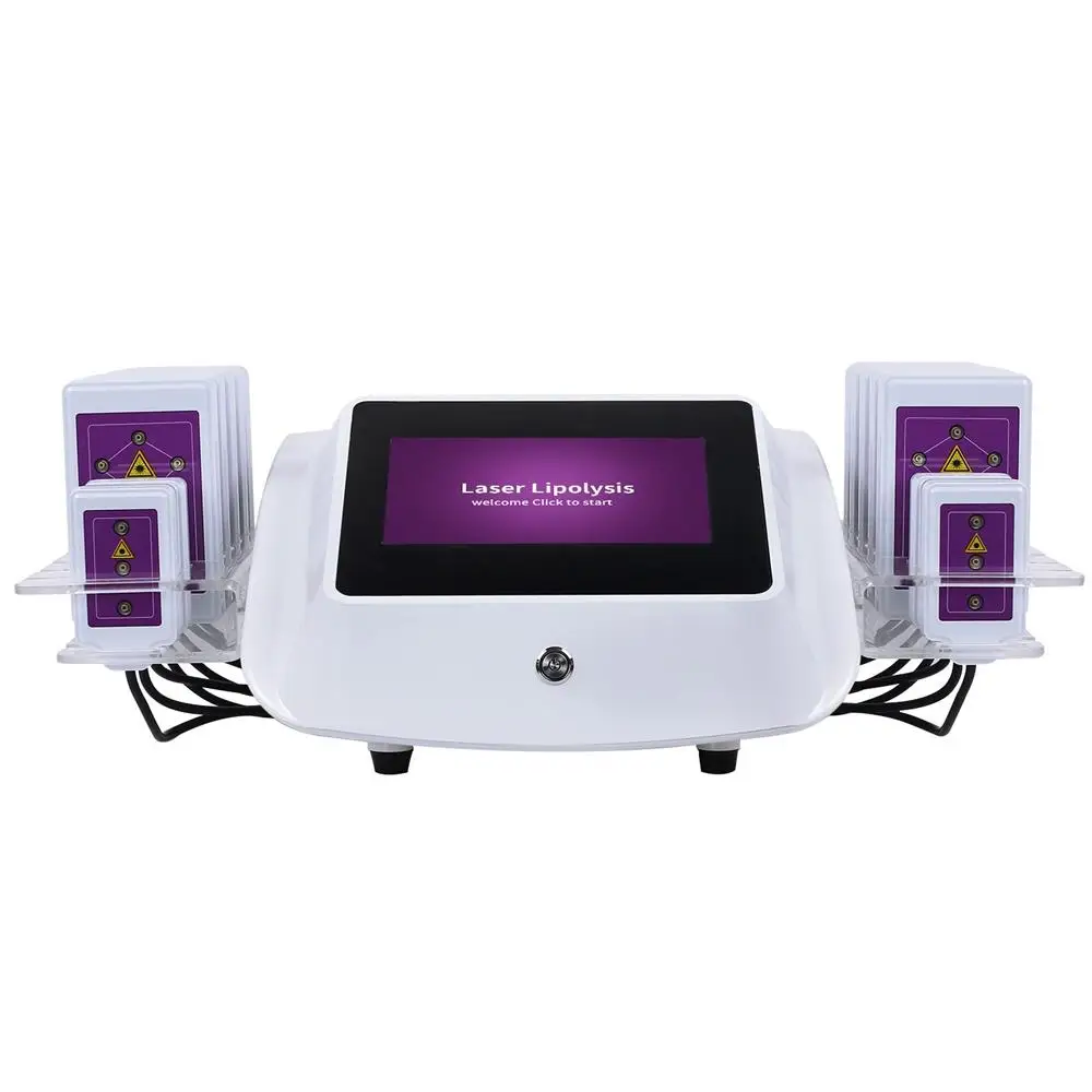 Professional 14 Pads Full Lipolaser Body Slimming Machine Weight Loss Reduce Cellulite Lipo Laser Beauty Instrument for Salon