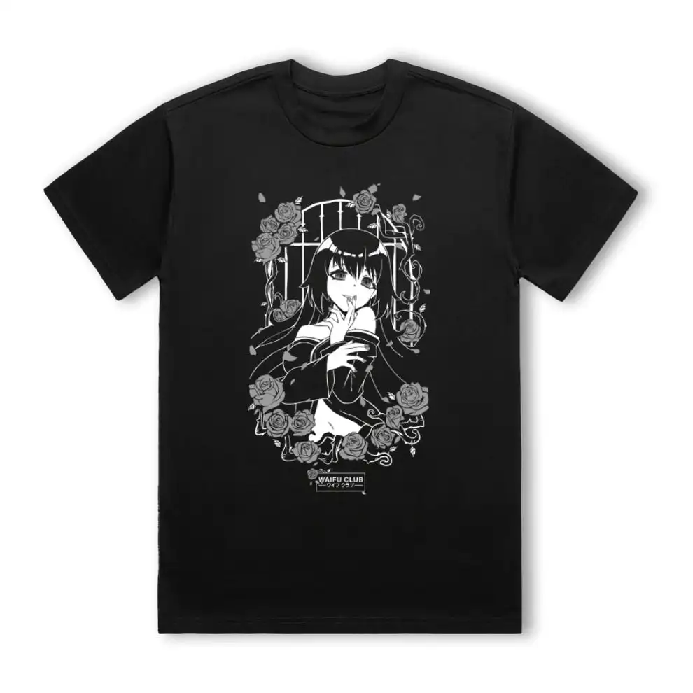 

Waifu Club White Roses T-Shirt