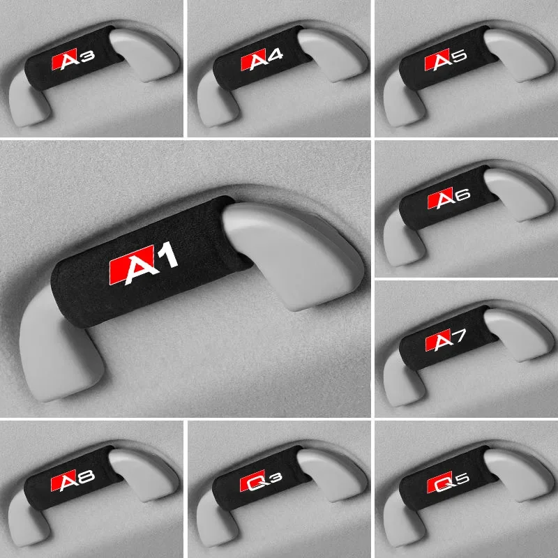 

1PC Car Roof Armrest Pull Cover Handle Gloves Protection for AUDI A1 A3 A4 A5 A6 A7 A8 Q3 Q5 Q7 Q8 Car Accessories