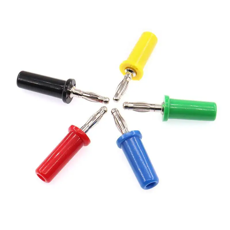 1 Stück Reines Kupfer 4MM Bananenstecker Hochstrom-Anschlussklemme Lautsprecher-Testanschluss im Laternenstil – Detail 4